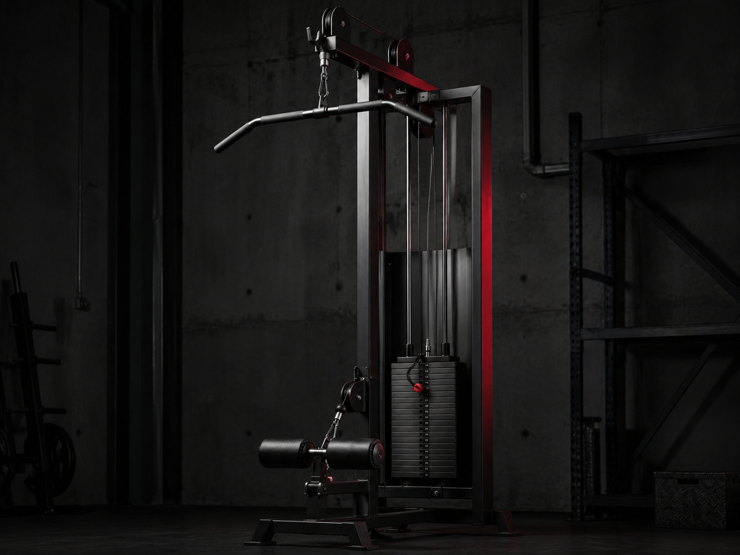 Máquina de musculación para gimnasio comercial